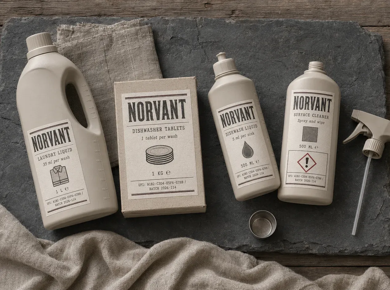 Detergents product compliance analysis